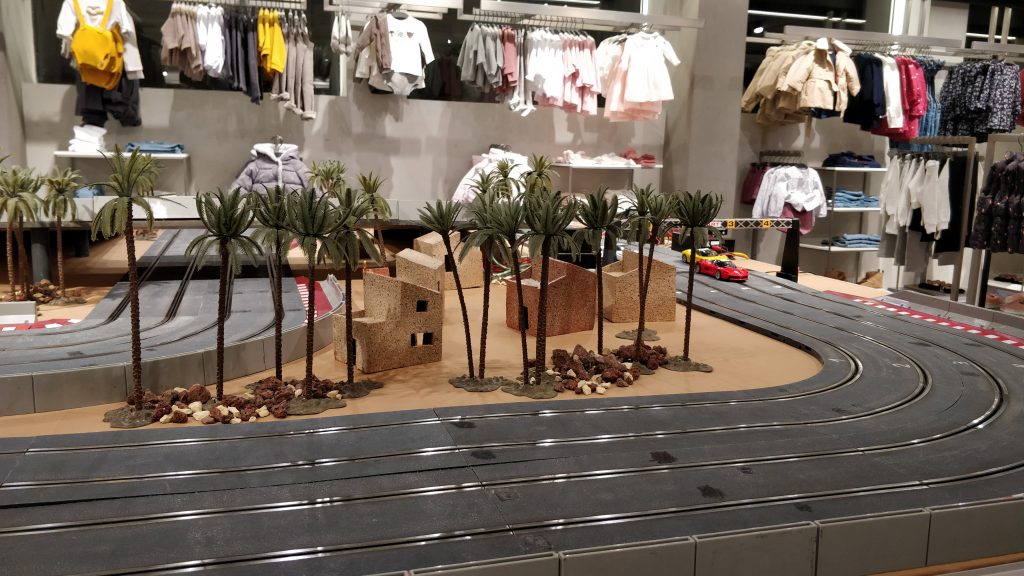 decoración eventos scalextric acciones marketing con scalextric