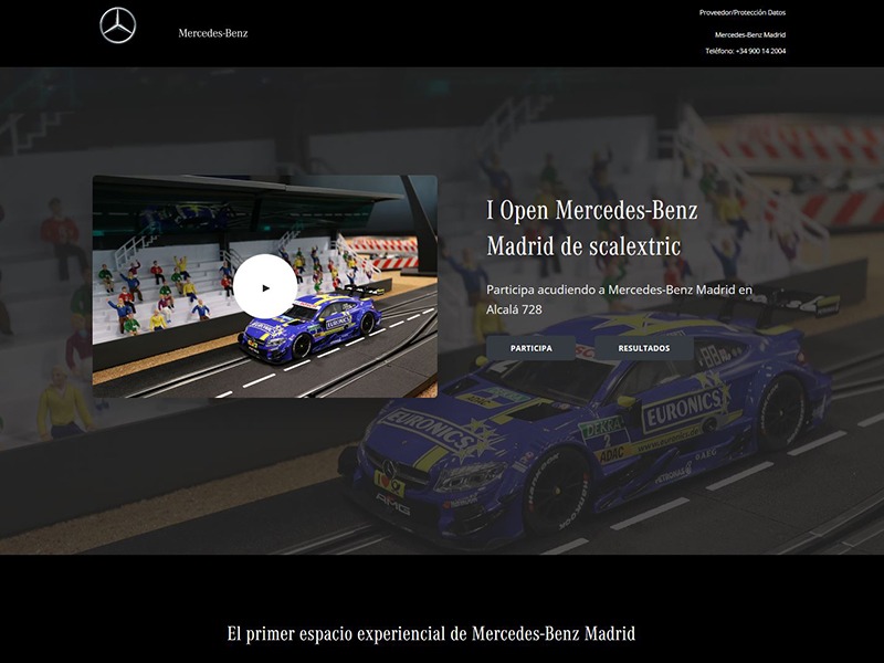 alquiler pistas scalextric interactivas